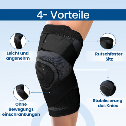 KneeGuard Sport-Kniebandage mit Klettverschluss
