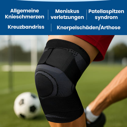 KneeGuard Sport-Kniebandage mit Klettverschluss