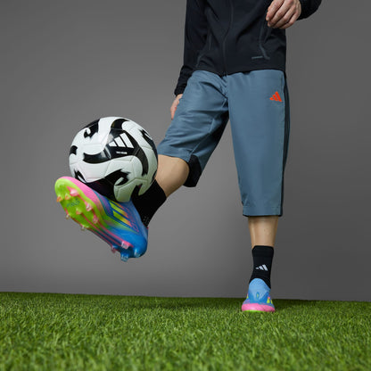 F50 Elite Laceless FG Fußballschuh Blau/Rosa