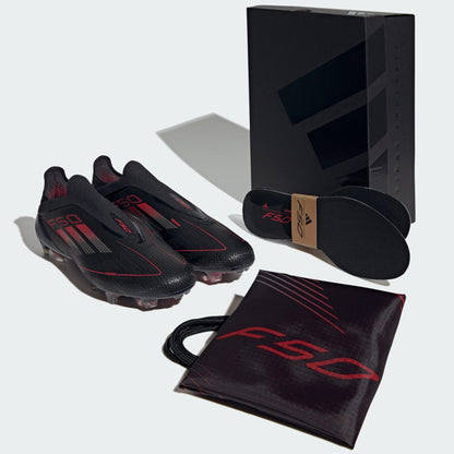 F50 Elite Laceless FG Fußballschuh Schwarz