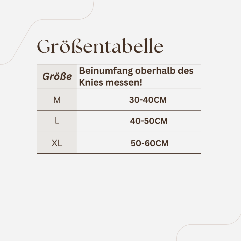 KneeGuard Sport-Kniebandage mit Klettverschluss